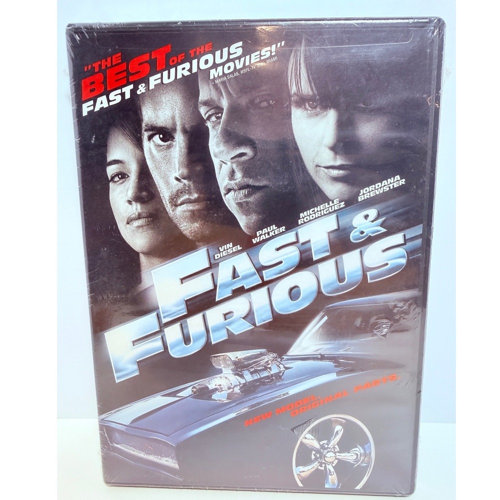 New Sealed Best of Fast & Furious DVD 2009 Vin Diesel Paul Walker Widescreen